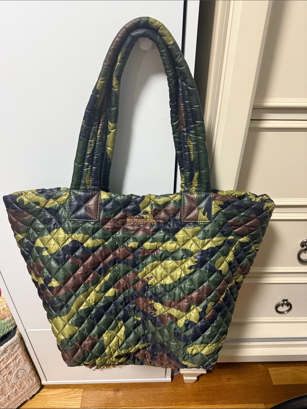 MZ Wallace camo tote